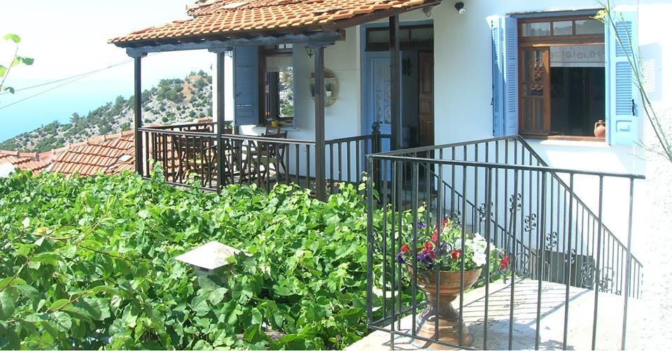 Athina'S House Guest House สกาลาโซติรอส ภายนอก รูปภาพ